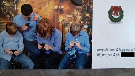 honest Christmas card